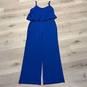 Spense Royal‎ Blue Women's Jumpsuit